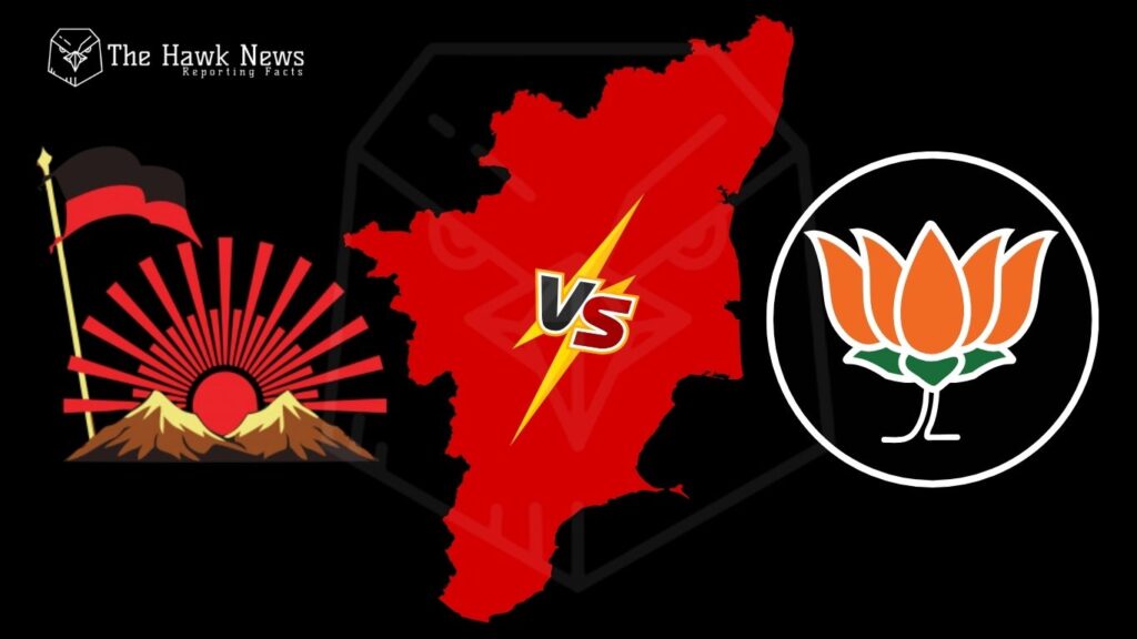 dmk vs bjp in tamilnadu