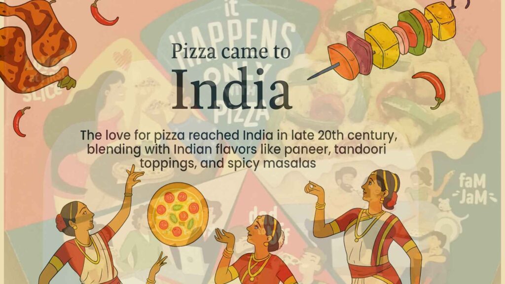 Pizza came to India