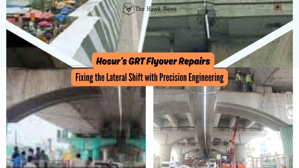 Hosur’s GRT Flyover Repairs - Fixing the Lateral Shift with Precision Engineering