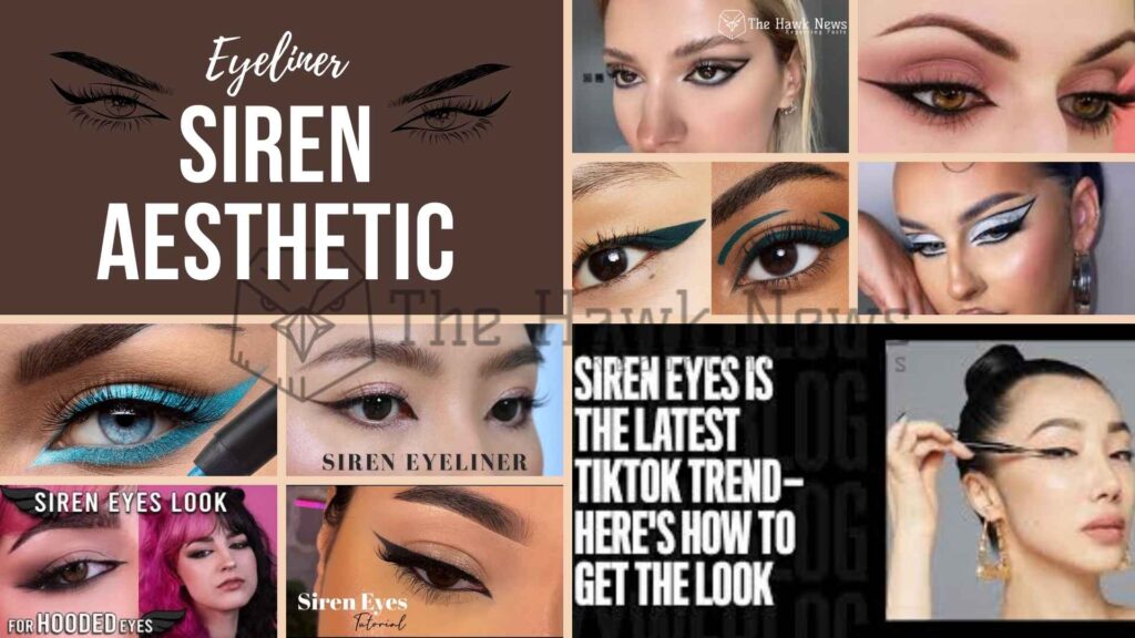 Siren Eyeliner: The Alluring Trend Taking Over Gen Z Beauty