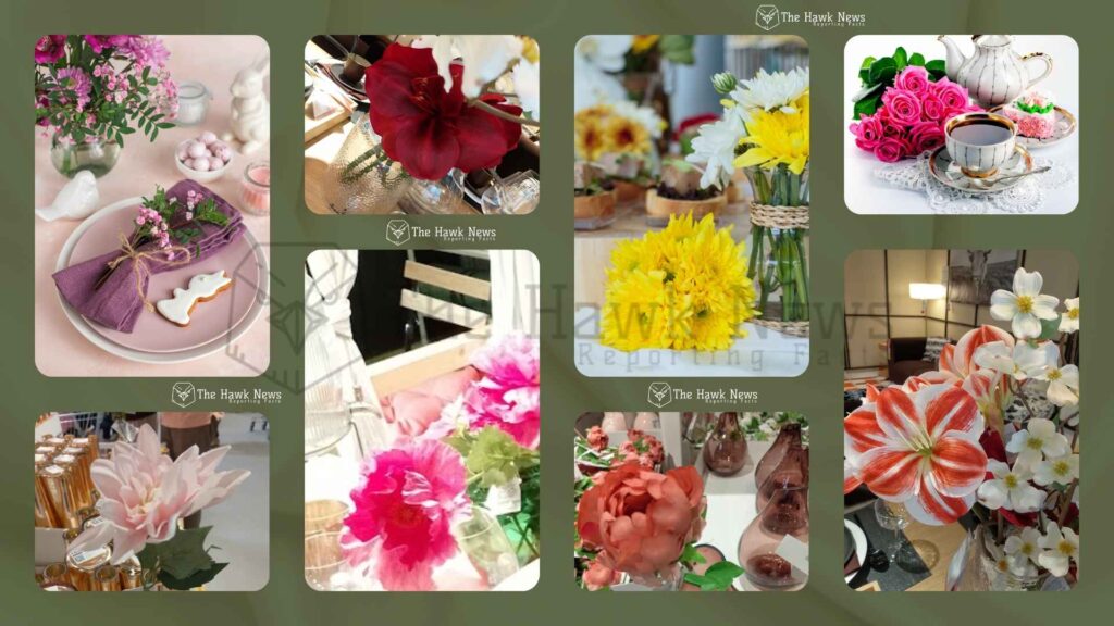 Subtle Language of Dining Table Flowers