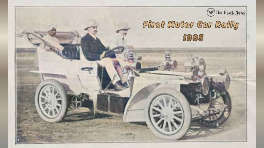 First Motor Car Rally in 1905