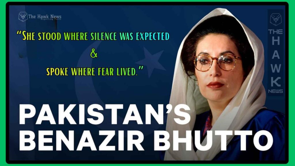 Benazir modernized the political voice of the Bhutto family