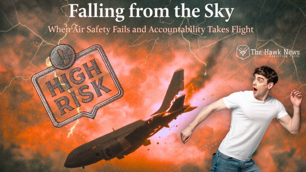 Falling from the sky
