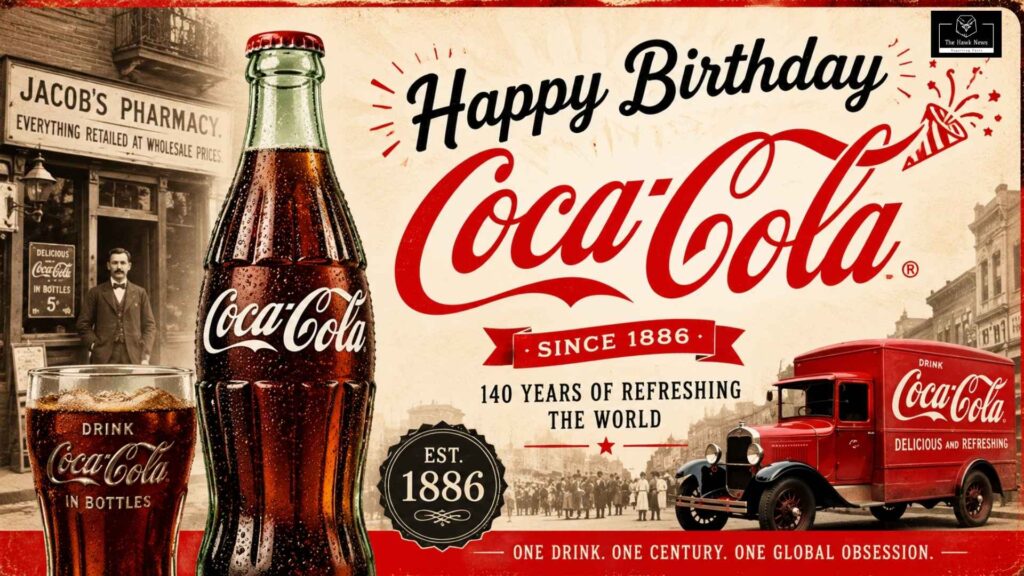 Coca-Cola 140th birthday celebration