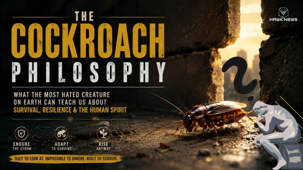 Cockroach philosophy resilience & survival