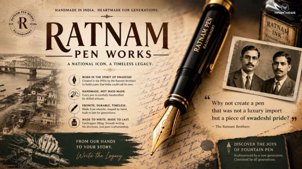 Fountain pen legacy of Ratnam