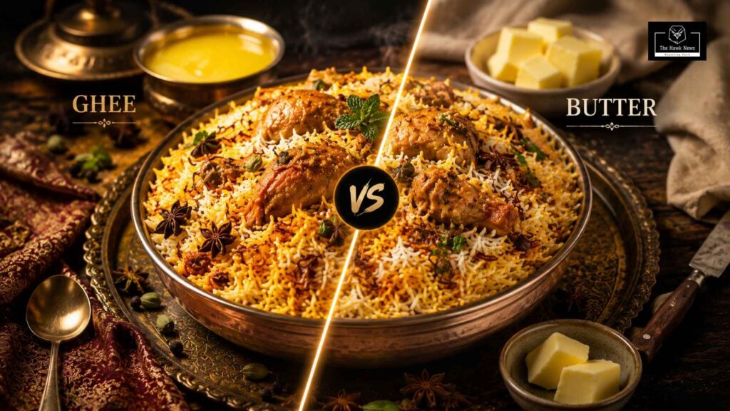 Ghee vs butter biryani showdown