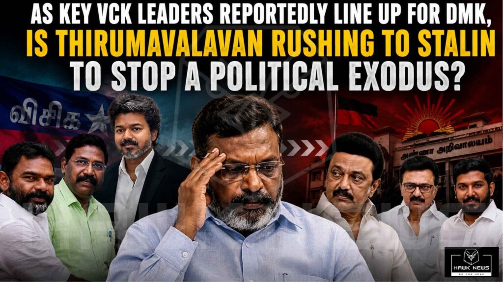 As Key VCK Leaders Reportedly Line Up for DMK, Is Thirumavalavan Rushing to Stalin to Stop a Political Exodus?