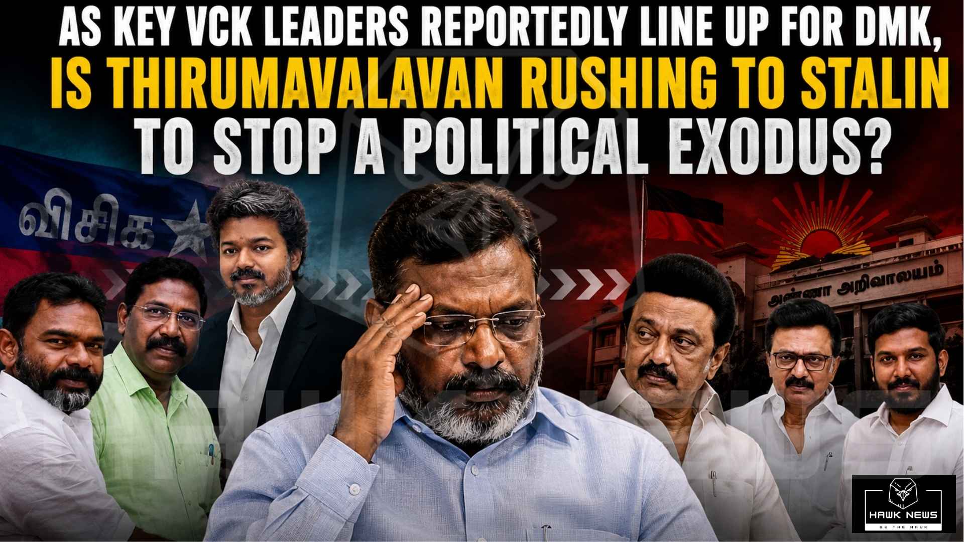 As Key VCK Leaders Reportedly Line Up for DMK, Is Thirumavalavan Rushing to Stalin to Stop a Political Exodus?